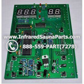 CIRCUIT BOARDS / TOUCH PADS - CIRCUIT BOARD  TOUCHPAD LUX INFRARED SAUNA 06S084 1